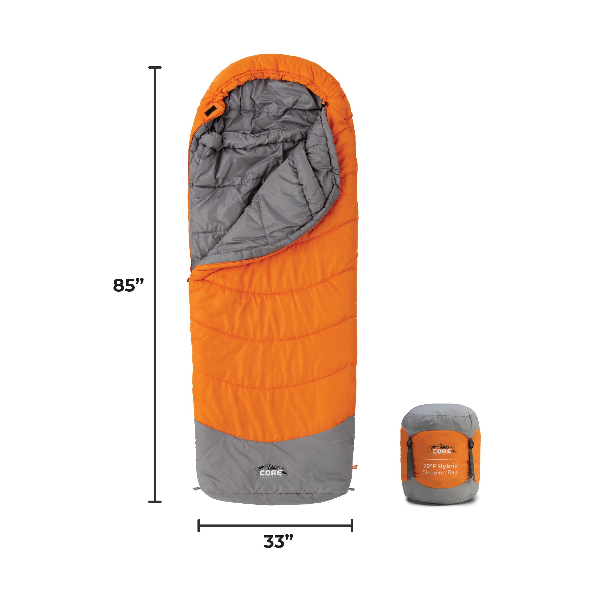 20 Degree Hybrid Sleeping Bag - Image 3