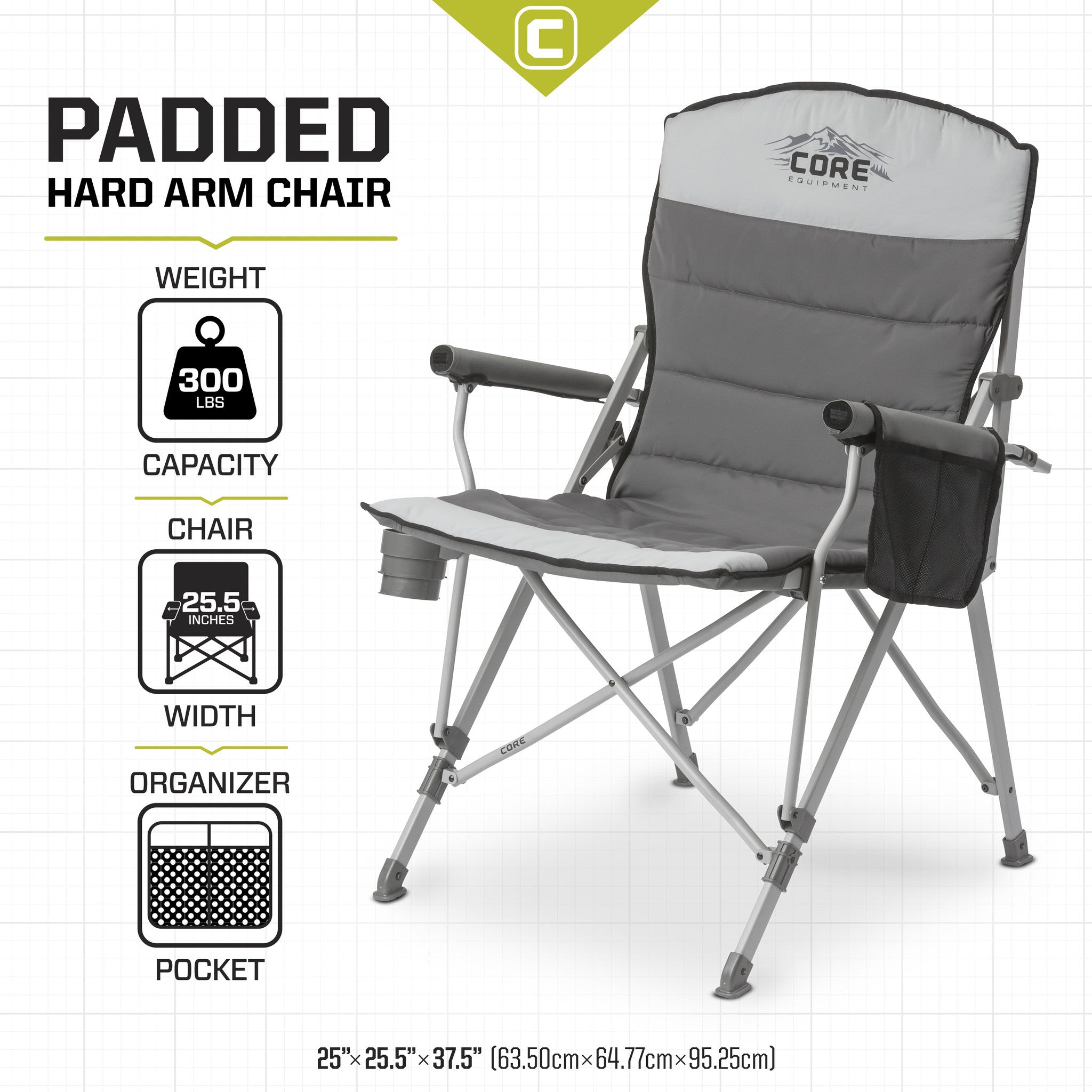 Padded Hard Arm Chair - Image 3
