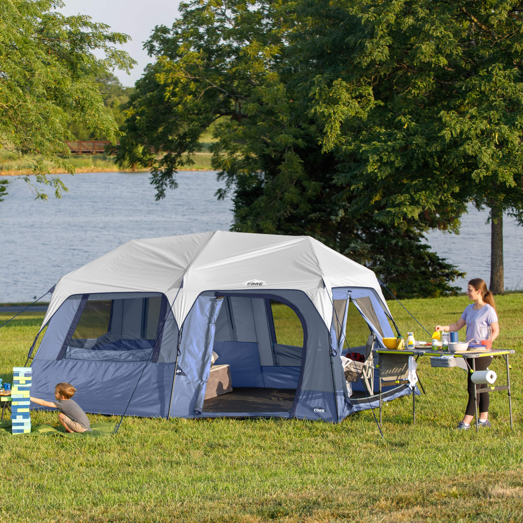 10 Person Instant Cabin Tent - Image 2