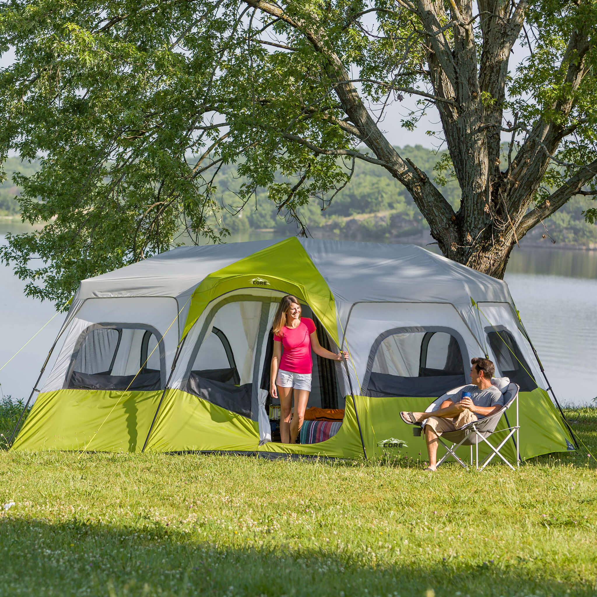 12 Person Instant Cabin Tent - Image 2
