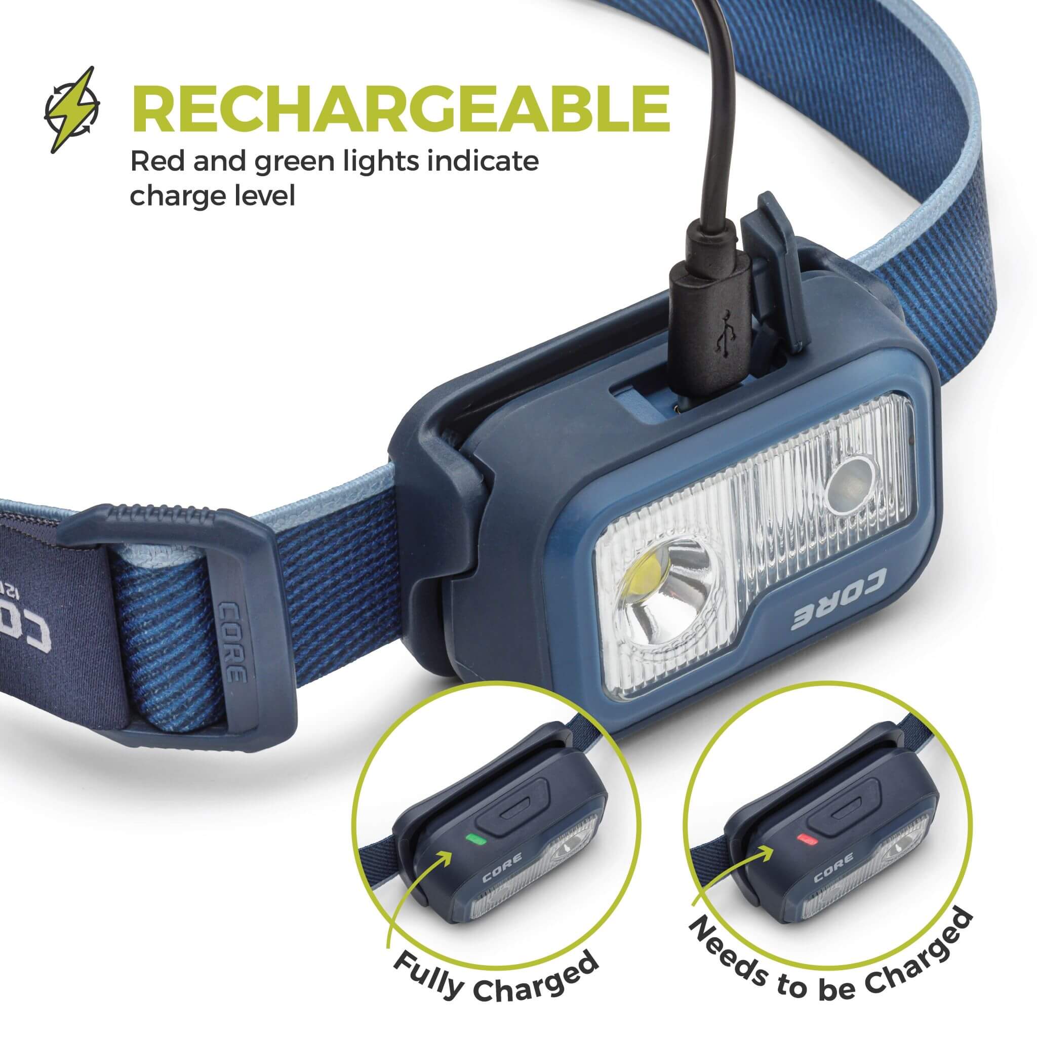 1200 Lumen Rechargeable Headlamp - Image 6