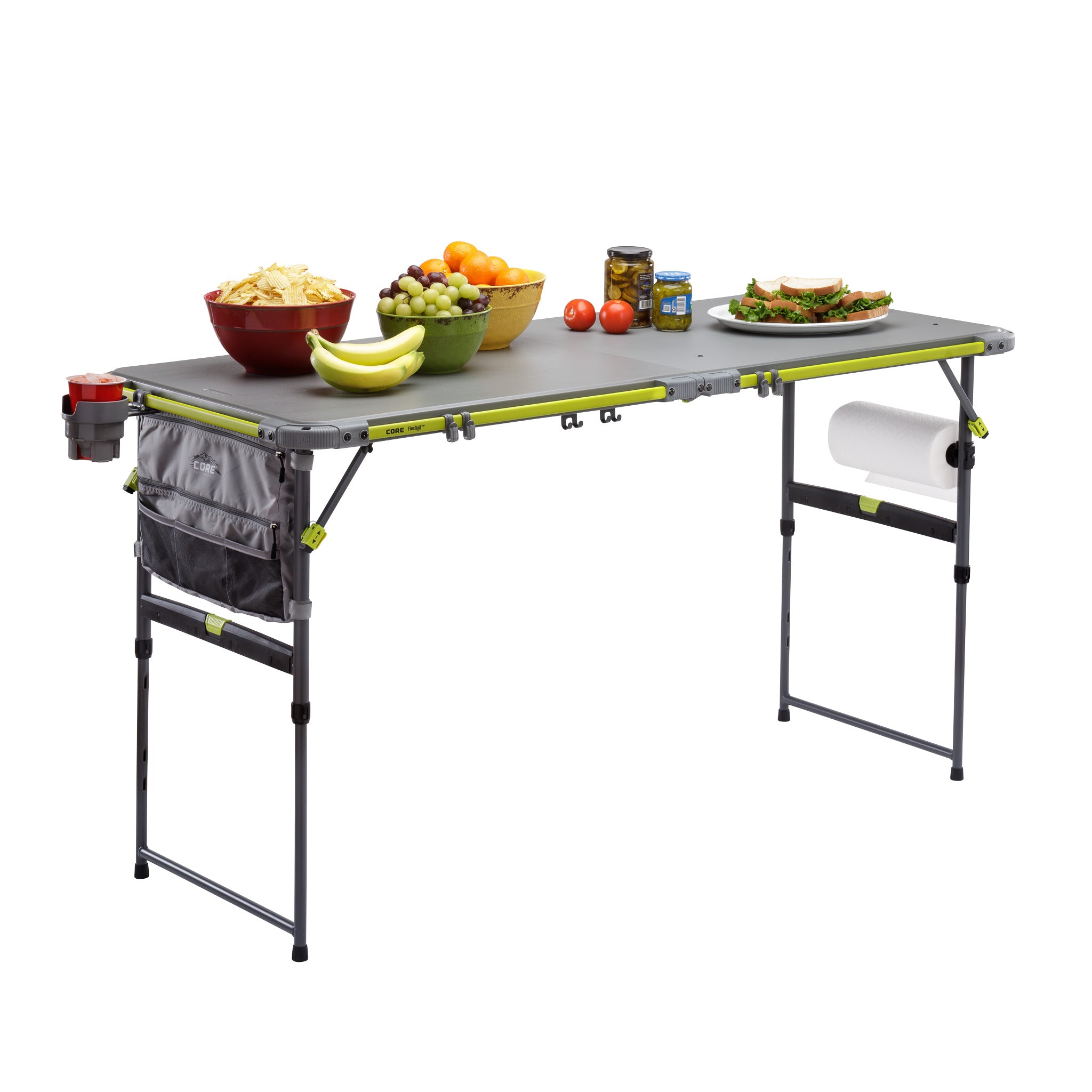 5 Foot FlexRail Outdoor Prep & Cook Table - Image 7