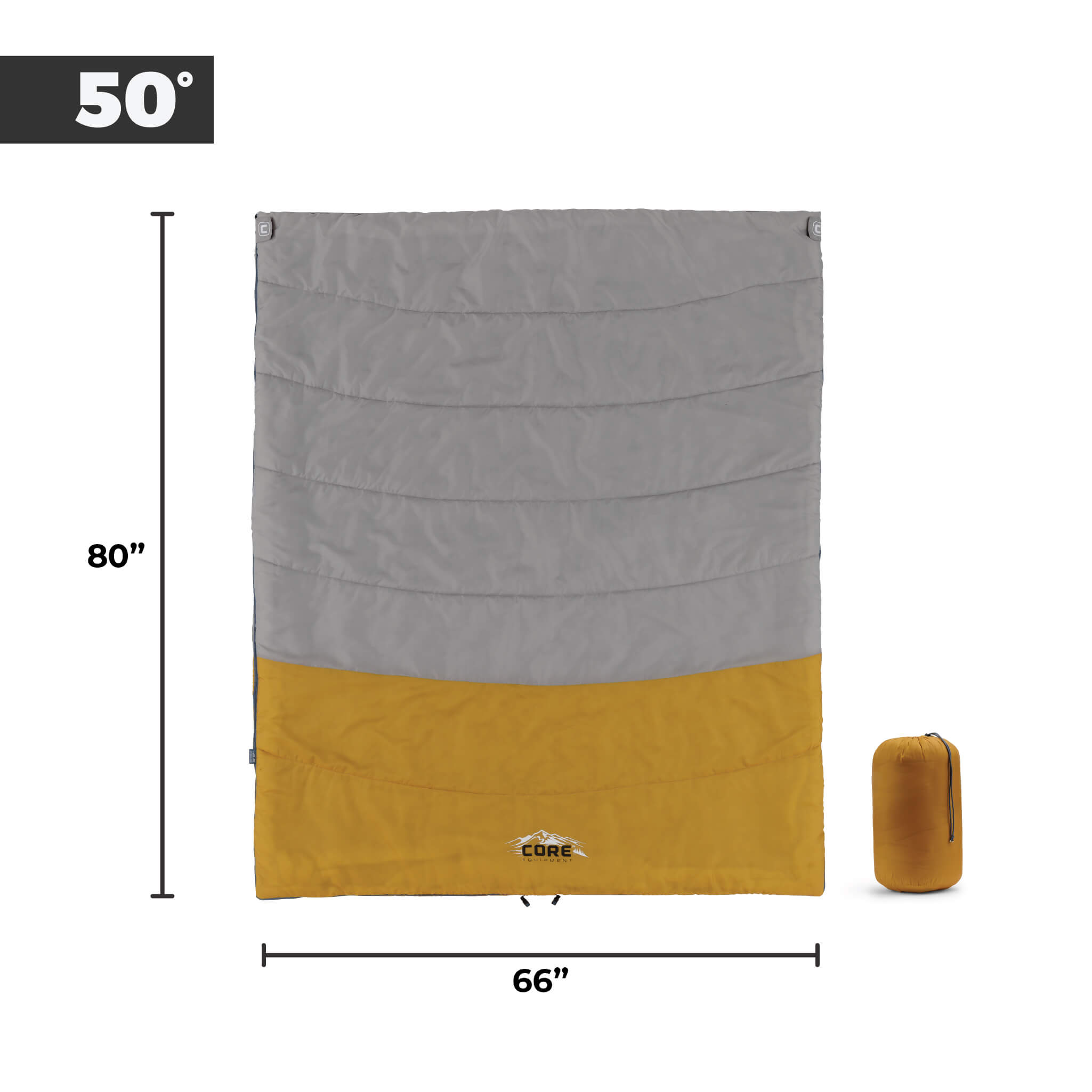 50 Degree Double Sleeping Bag - Image 3