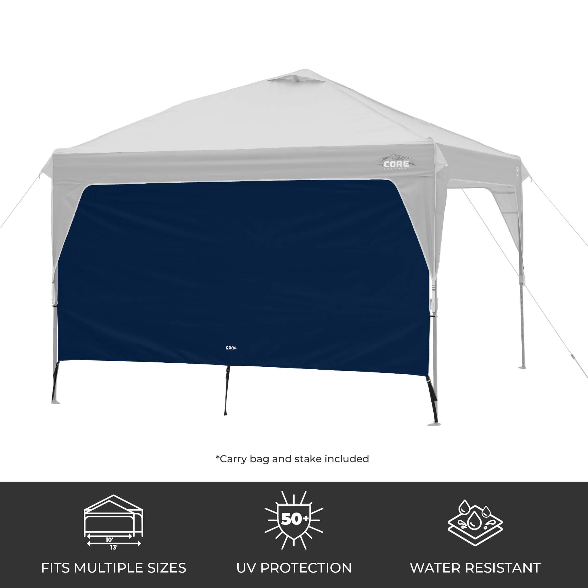10' x 10' & 13' x 13' Canopy Sun Wall - Image 13