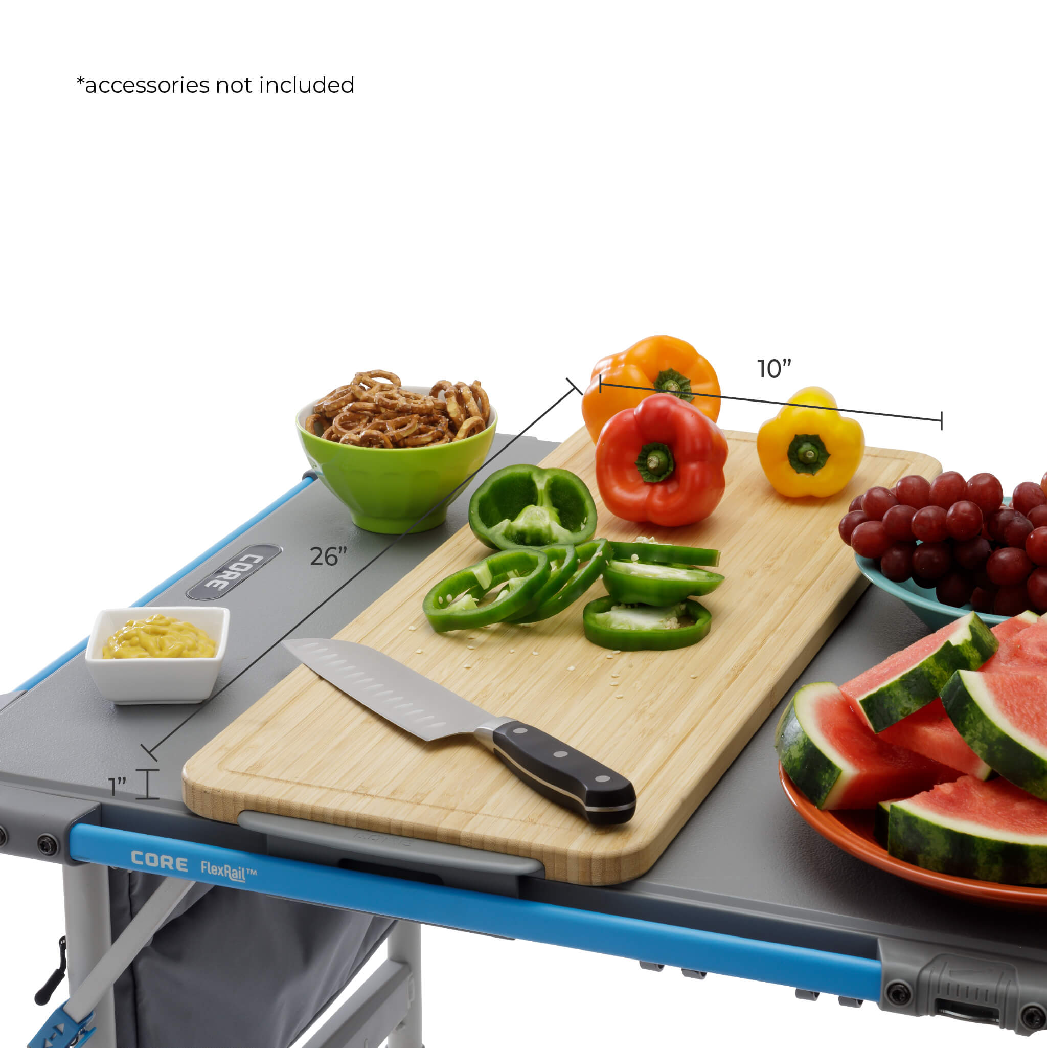 FlexRail Cutting Board - For Use with 4 Foot Table - Image 3