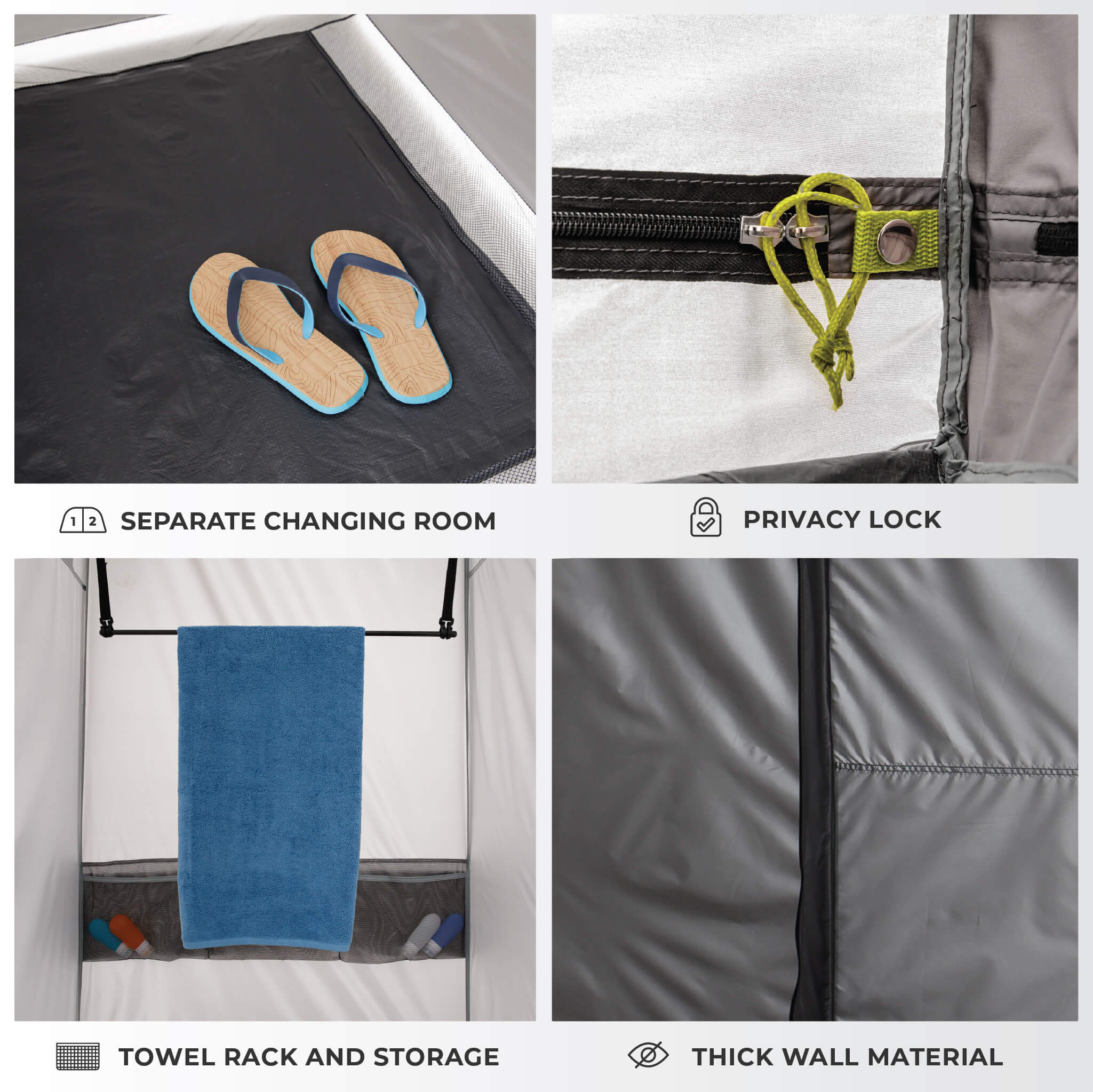 Two Room Instant Shower Tent - Image 6