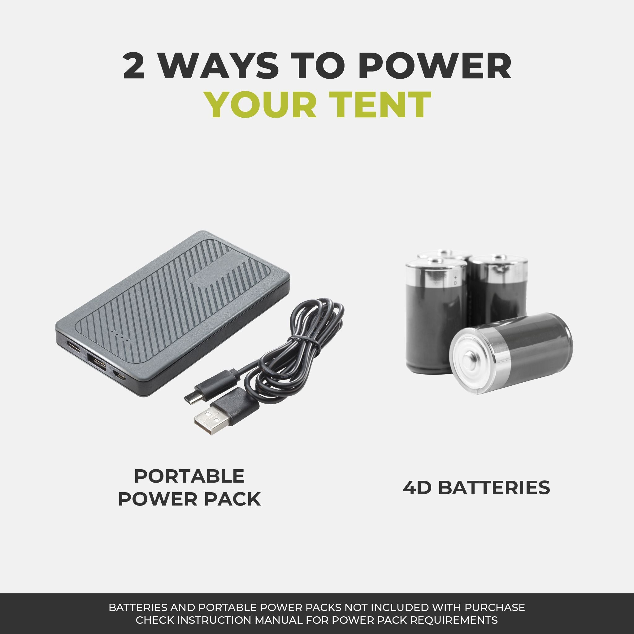 12 Person Lighted Instant Cabin Tent - Image 7